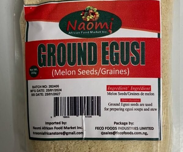 grounded egusi 500g